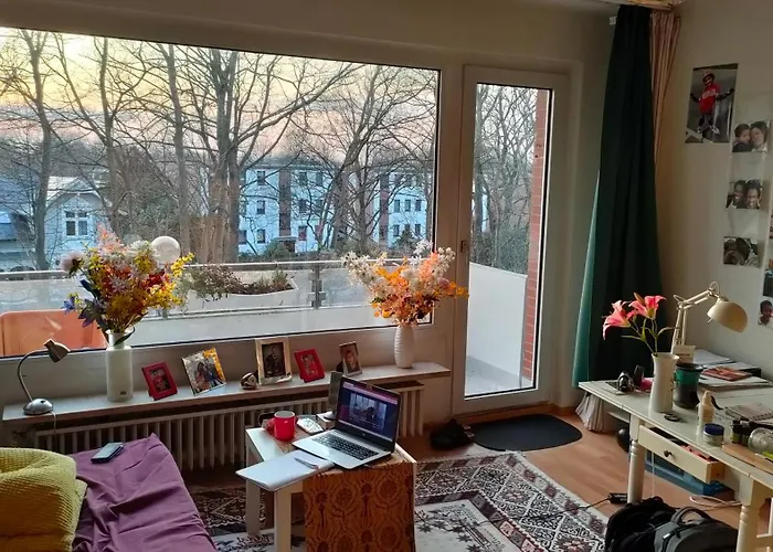 Sonnenschein am Modezentrum Hamburg